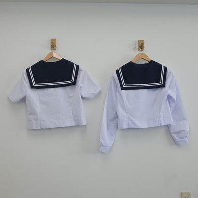 【中古】愛知県 左京山中学校 女子制服 2点（セーラー服）sf021427