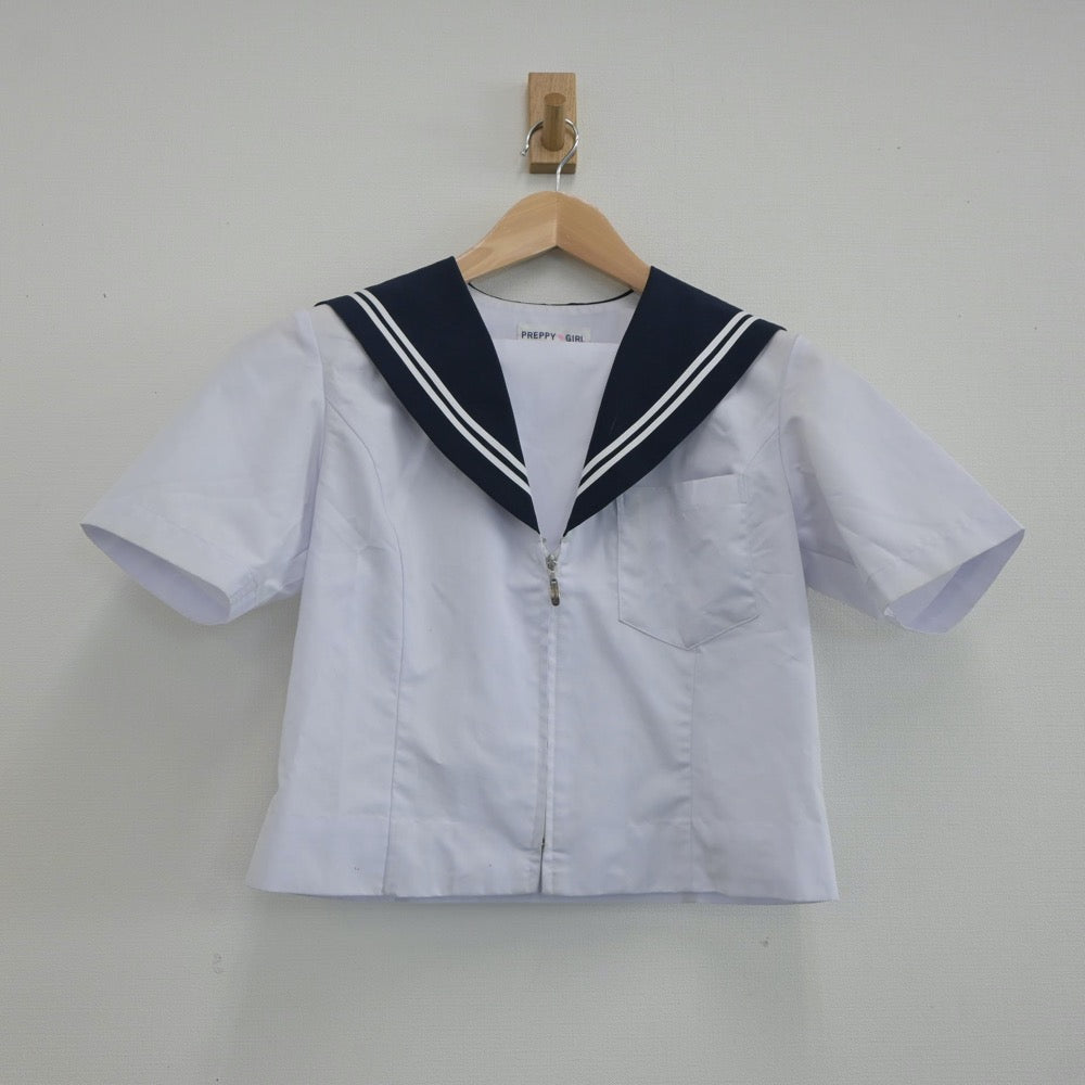 【中古】愛知県 左京山中学校 女子制服 2点（セーラー服）sf021427