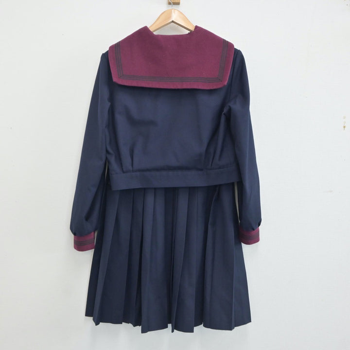 【中古制服】石川県 北陸学院高等学校 女子制服 4点（セーラー服・ニット・スカート）sf021429【リサイクル学生服】 | 中古制服通販パレイド