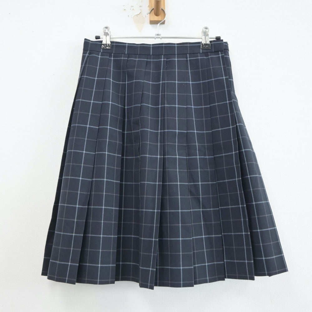 【中古】長崎県 鎮西学院高等学校 女子制服 3点（セーラー服・スカート）sf021431