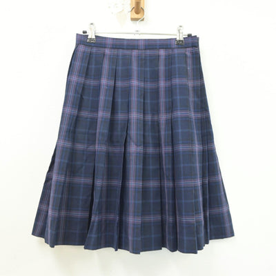 【中古】京都府 京都橘高等学校 女子制服 3点（シャツ・スカート）sf021464