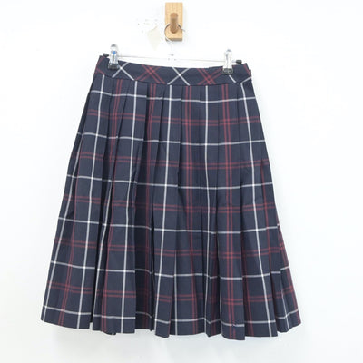 【中古】兵庫県 佐用高等学校 女子制服 2点（シャツ・スカート）sf021492