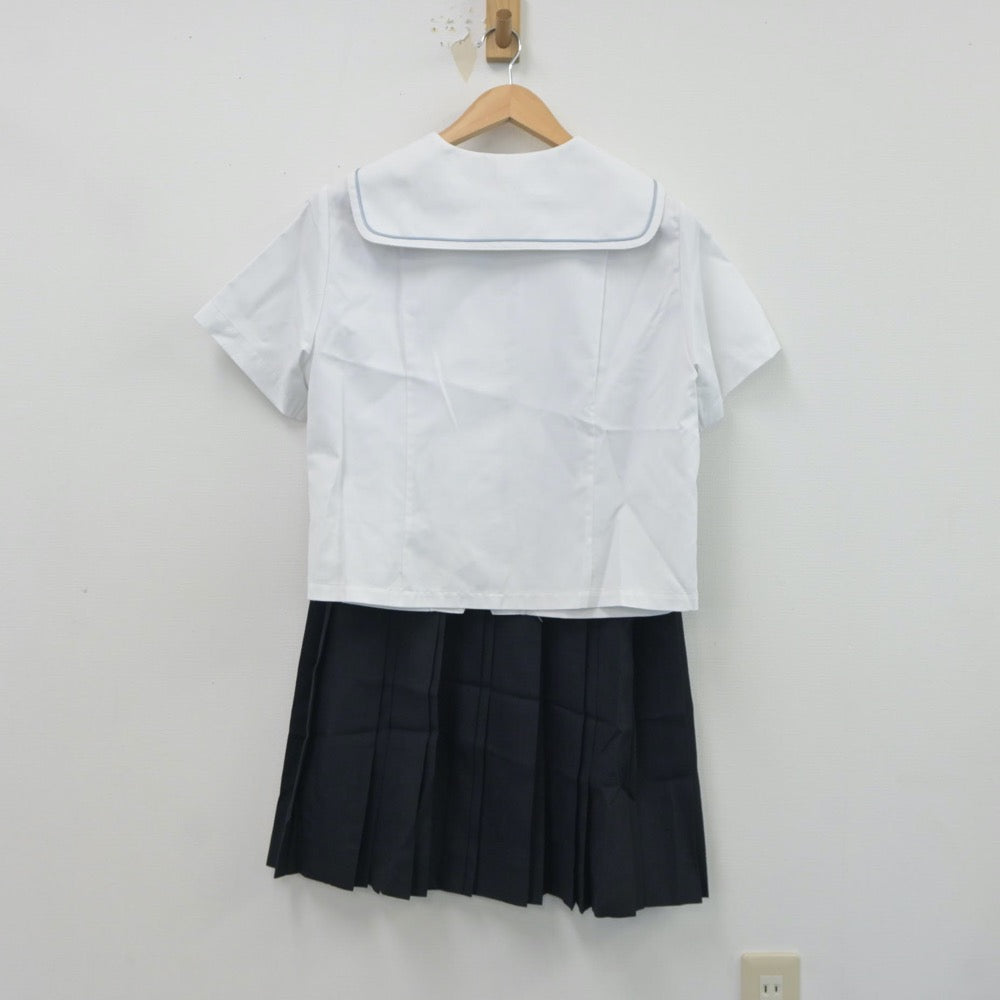 【中古】兵庫県 甲山高等学校 女子制服 3点（セーラー服・スカート）sf021498