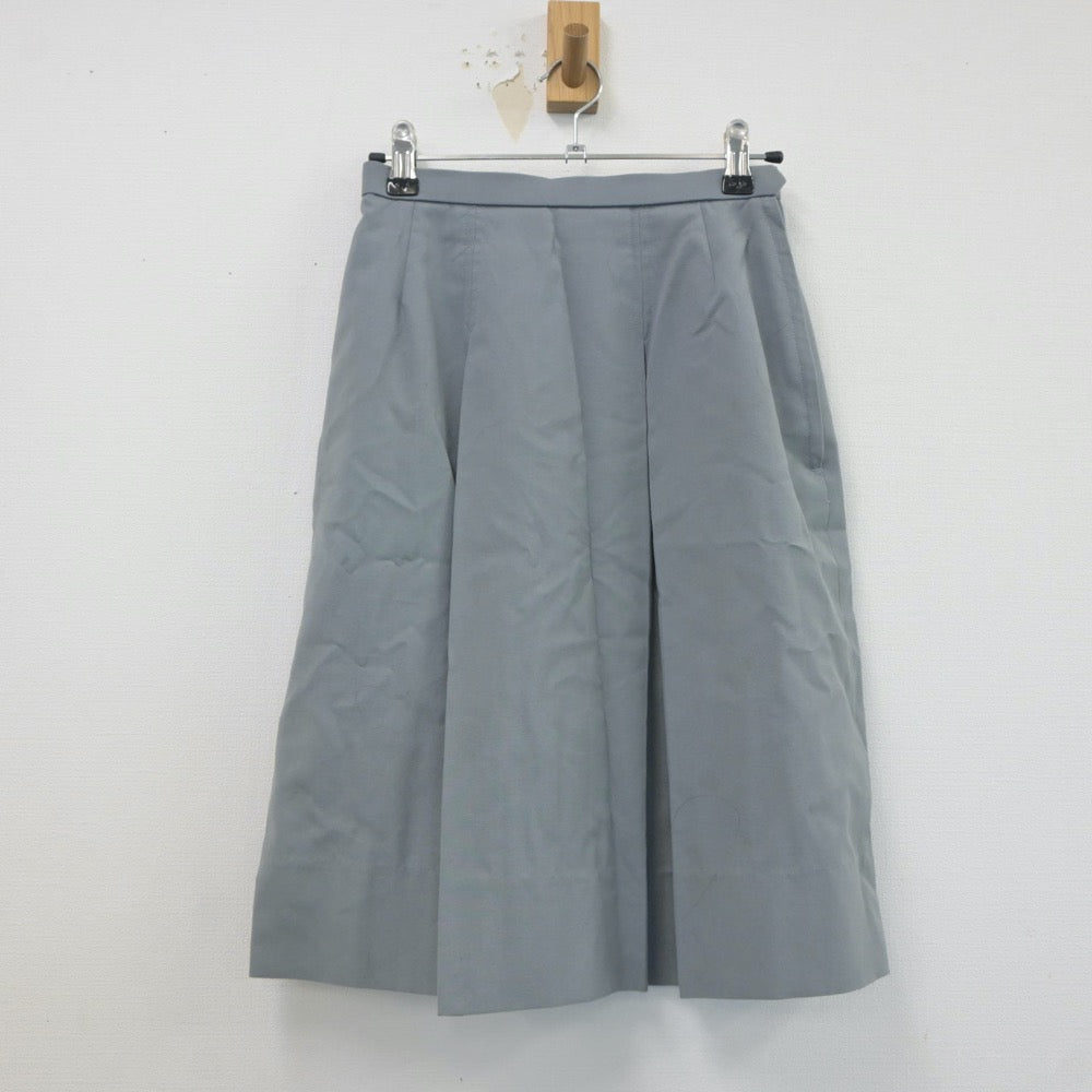 【中古】宮崎県 西高等学校 女子制服 2点（シャツ・スカート）sf021511