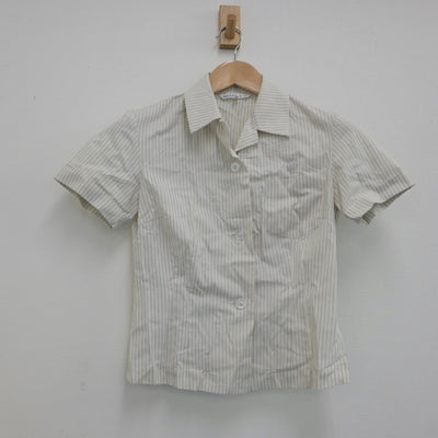 【中古】宮崎県 西高等学校 女子制服 2点（シャツ・シャツ）sf021512