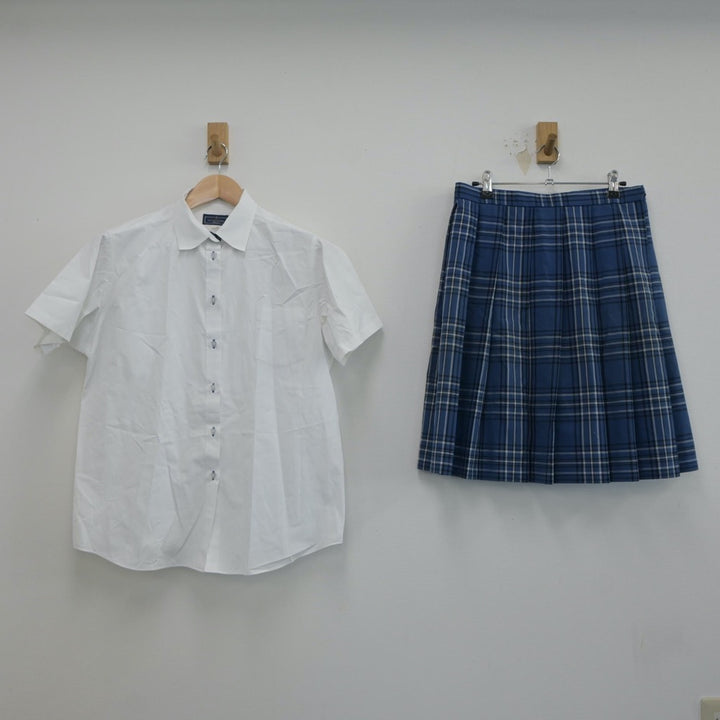 中古制服】福岡県 博多学園博多高等学校 女子制服 2点（シャツ