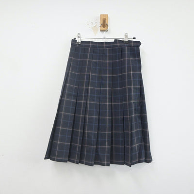 【中古】神奈川県 横浜清風高等学校 女子制服 3点（シャツ・ニットベスト・スカート）sf021536