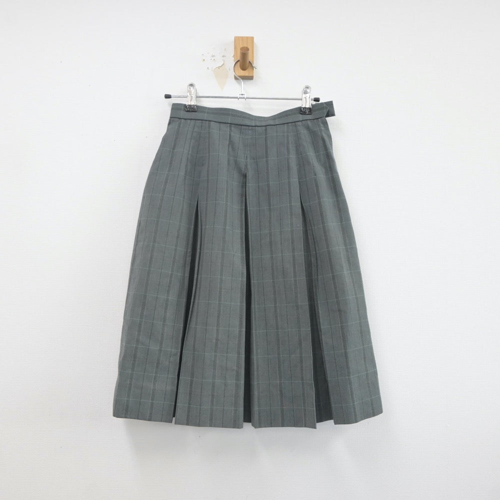 【中古】山形県 山辺高等学校 女子制服 2点（シャツ・スカート）sf021540