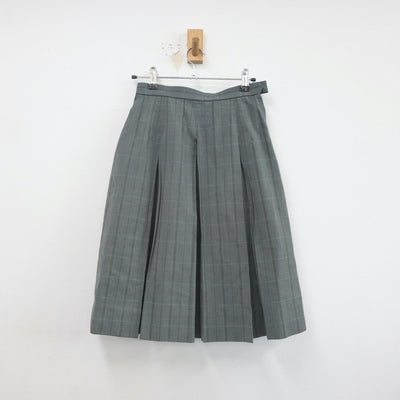 【中古】山形県 山辺高等学校 女子制服 2点（シャツ・スカート）sf021540