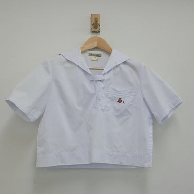 【中古】兵庫県 上郡高等学校 女子制服 2点（セーラー服・スカート）sf021548