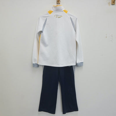 【中古】兵庫県 神戸常盤女子高等学校 女子制服 2点（ジャージ 上・ジャージ 下）sf021552