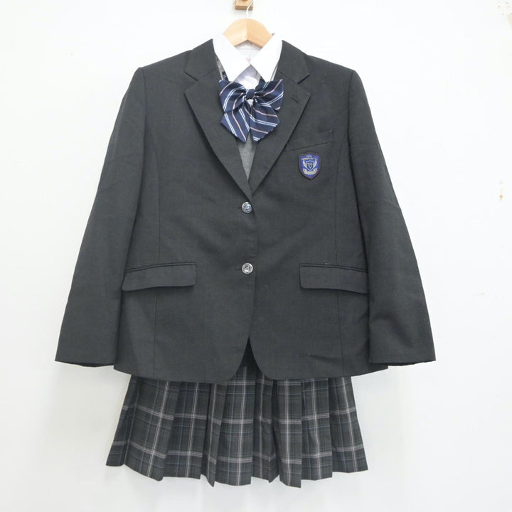 中古制服】東京都 都立第五商業高等学校 女子制服 5点（ブレザー・シャツ・ニット・スカート）sf021554【リサイクル学生服】 | 中古制服 通販パレイド