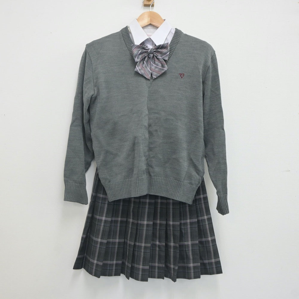 中古制服】東京都 都立第五商業高等学校 女子制服 5点（ブレザー