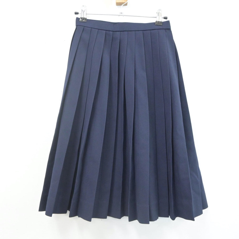 【中古】富山県 新湊高等学校 女子制服 3点（セーラー服・スカート）sf021565