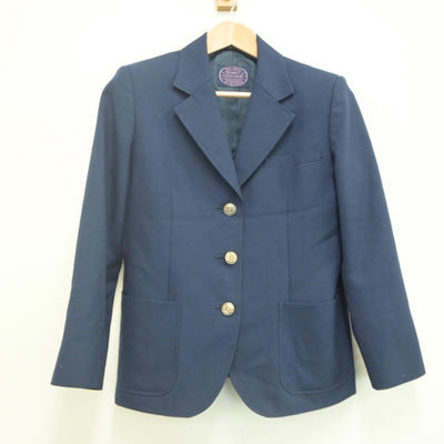 【中古】大阪府 渚西中学校 女子制服 3点（ブレザー・スカート）sf021575