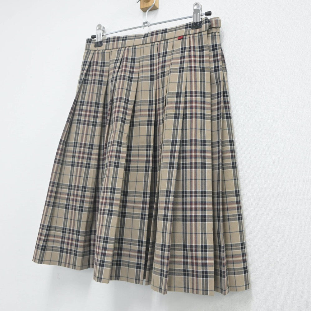 【中古】東京都 日野学園 女子制服 2点（スカート・スカート）sf021582