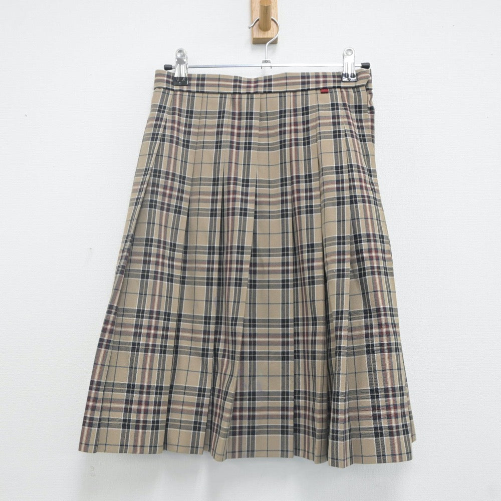 【中古】東京都 日野学園 女子制服 2点（スカート・スカート）sf021583