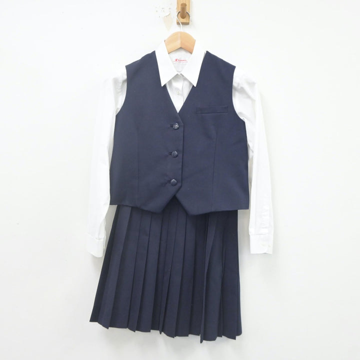 【中古制服】愛媛県 今治北高等学校 女子制服 5点（ブレザー・ベスト・シャツ・スカート）sf021591【リサイクル学生服】 | 中古制服通販パレイド