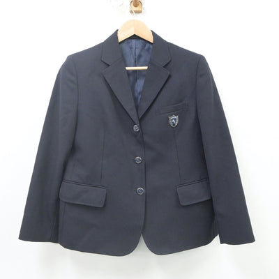 【中古】愛知県 聖カピタニオ女子高等学校 女子制服 3点（ブレザー・スカート）sf021602