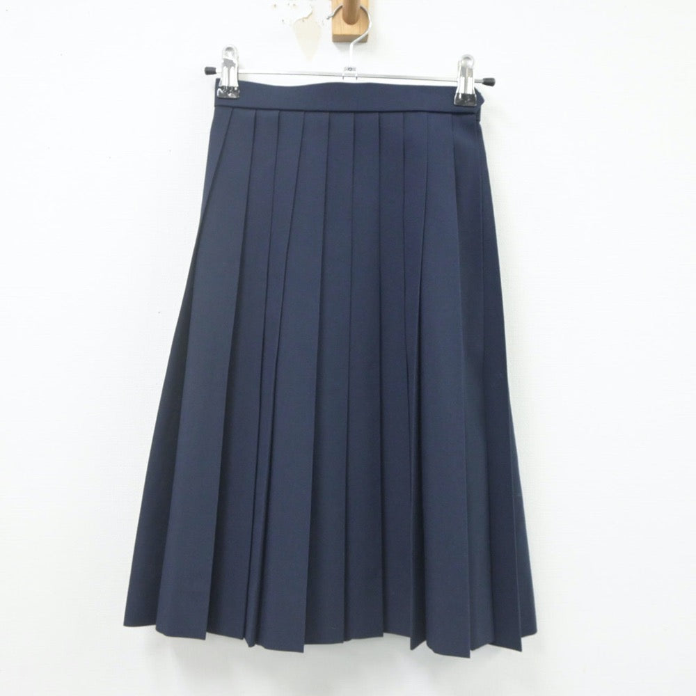 【中古】大阪府 和泉中学校 女子制服 2点（ベスト・スカート）sf021620