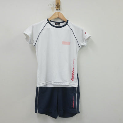 【中古】兵庫県 親和中学校 女子制服 4点（ジャージ 上・体操服 上・ジャージ 下・体操服 下）sf021626