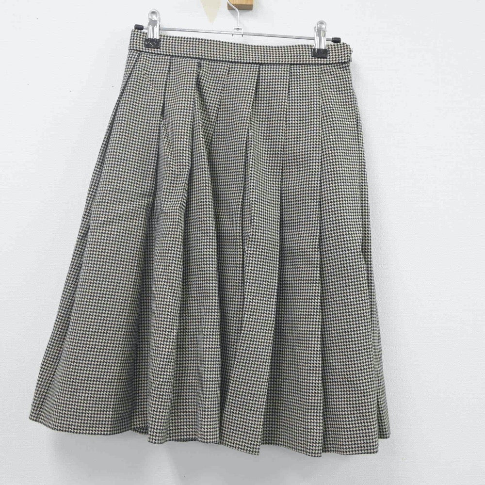 【中古】福島県 平商業高等学校 女子制服 5点（ブレザー・シャツ・スカート）sf021656