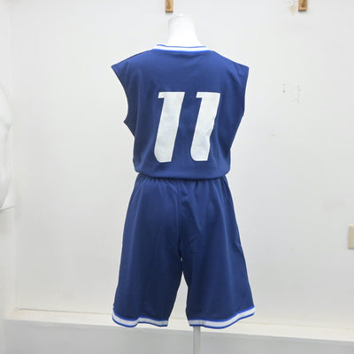 【中古】神奈川県 芹が谷中学校/バスケットボール部ユニフォーム 女子制服 2点（部活ユニフォーム 上下）sf021670