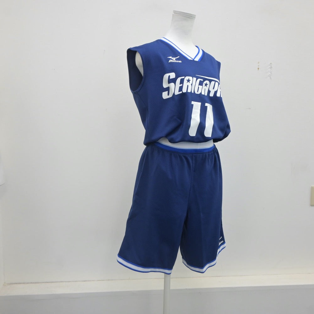 【中古】神奈川県 芹が谷中学校/バスケットボール部ユニフォーム 女子制服 2点（部活ユニフォーム 上下）sf021670