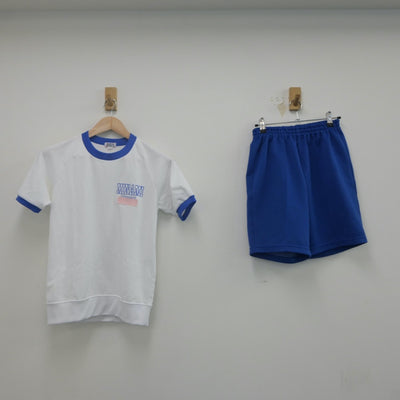 【中古】愛知県 一宮浅井中学校 女子制服 2点（体操服 上・体操服 下）sf021675