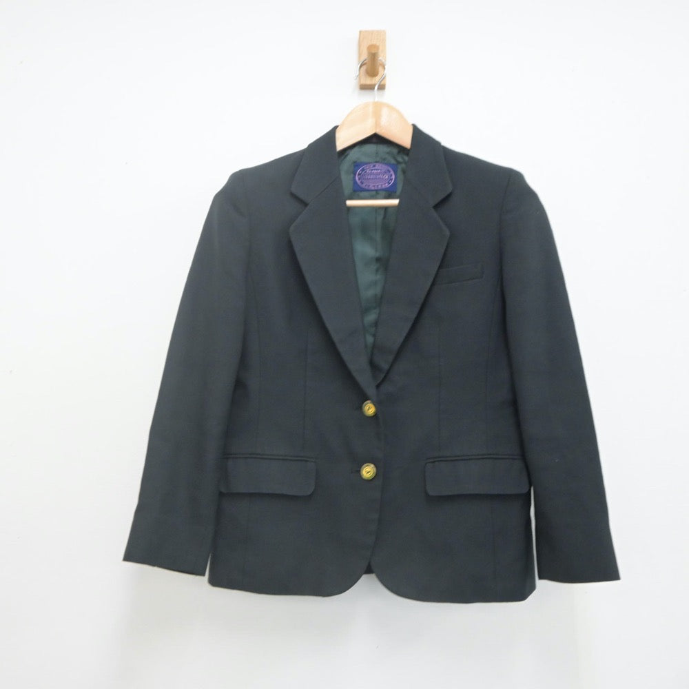 【中古】茨城県 藤代高等学校 女子制服 2点（ブレザー・スカート）sf021681