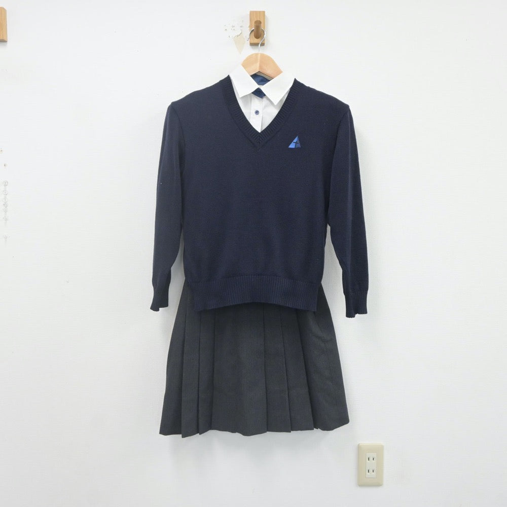 中古制服】神奈川県 アレセイア湘南高等学校 女子制服 4点（ブレザー・ニット・シャツ・スカート）sf021687【リサイクル学生服】 | 中古制服 通販パレイド