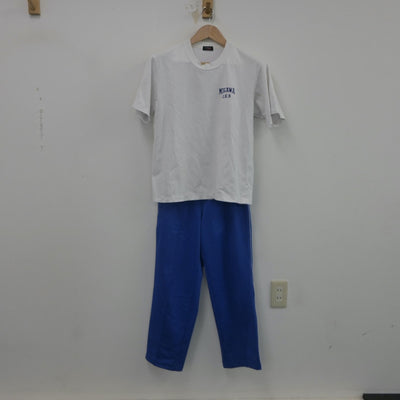 【中古】茨城県 見川中学校 女子制服 3点（ジャージ 上・体操服 上・ジャージ 下）sf021691