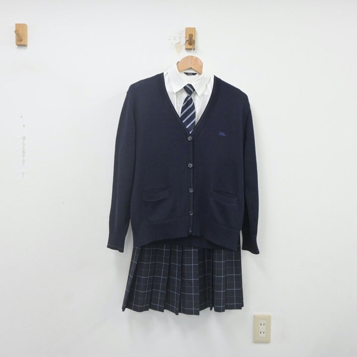 中古制服】千葉県 東邦大附属東邦高等学校 女子制服 4点（ニット・シャツ・スカート）sf021693【リサイクル学生服】 | 中古制服通販パレイド