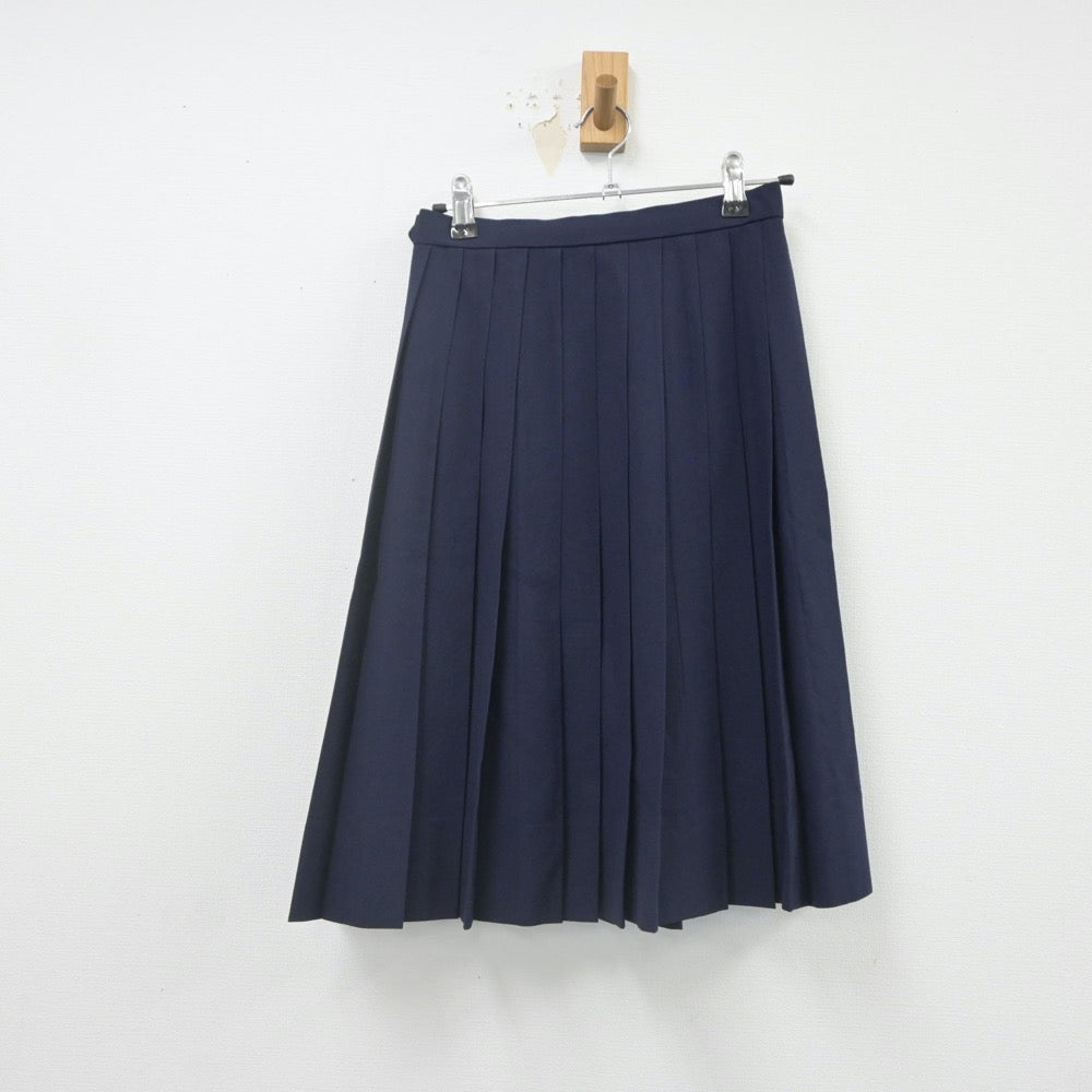 【中古】広島県 広島皆実高等学校 女子制服 4点（セーラー服・スカート）sf021697