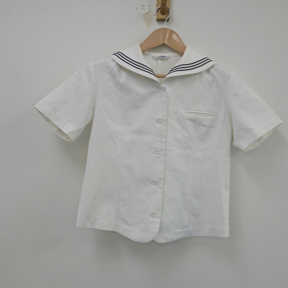 【中古】北海道 帯広北高等学校 女子制服 2点（セーラー服）sf021699