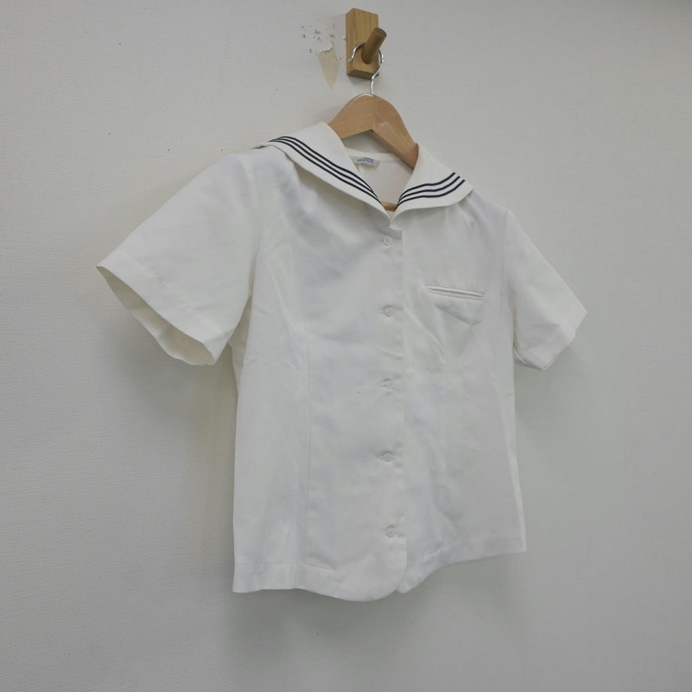 【中古】北海道 帯広北高等学校 女子制服 2点（セーラー服）sf021699