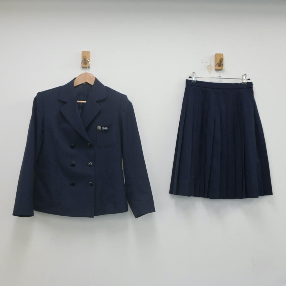 【中古】兵庫県 兵庫高等学校 女子制服 4点（ブレザー・スカート）sf021707