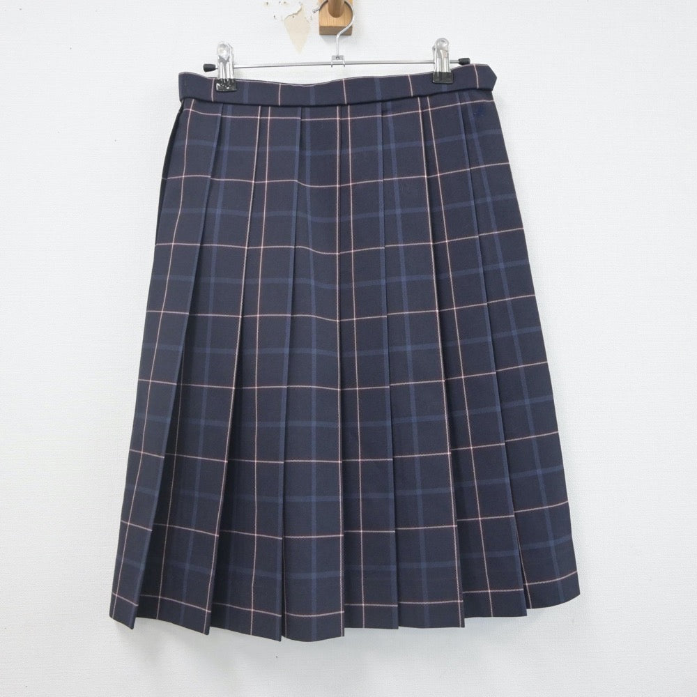 【中古】千葉県 麗澤中学・高等学校 女子制服 3点（シャツ・スカート）sf021723