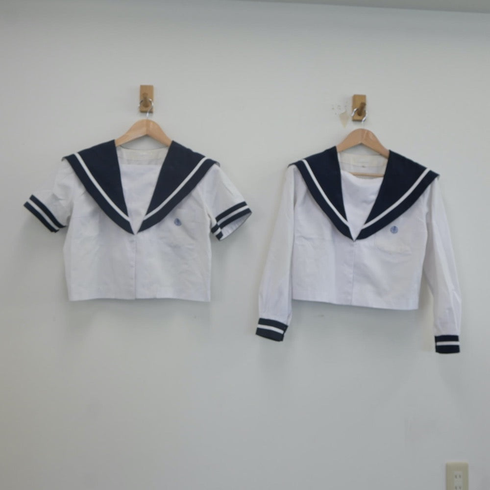 【中古】宮崎県 高鍋高等学校 女子制服 2点（セーラー服）sf021742