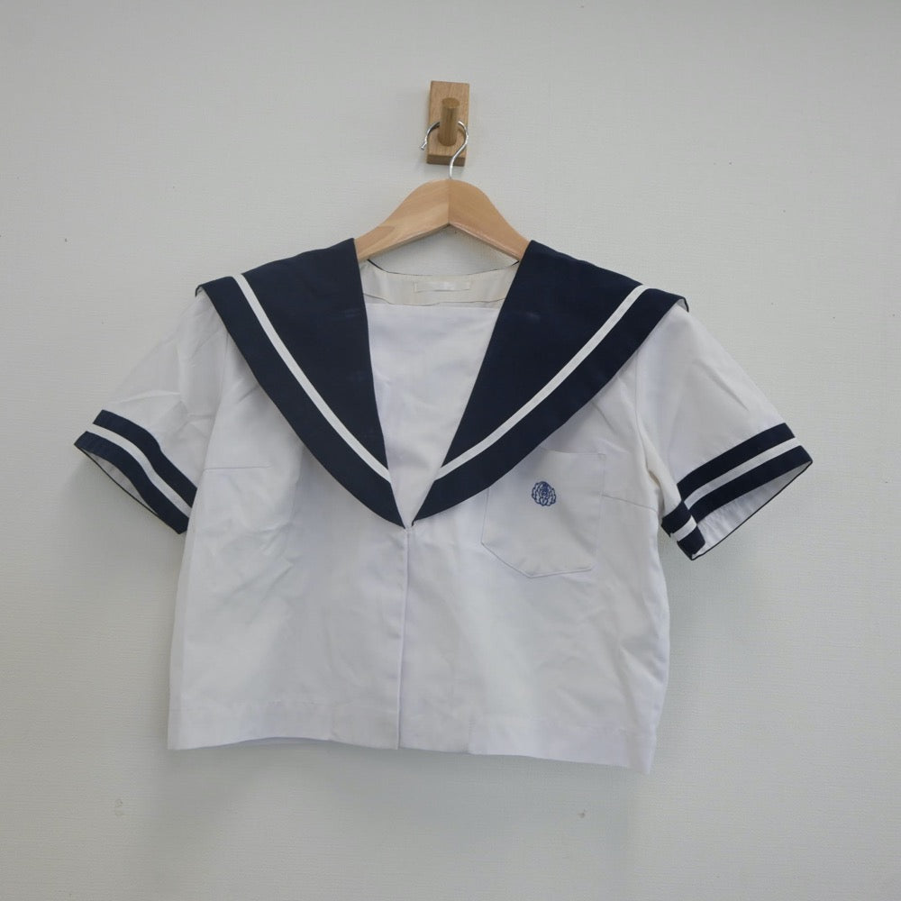 【中古】宮崎県 高鍋高等学校 女子制服 2点（セーラー服）sf021742