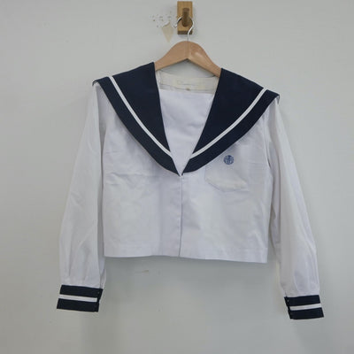 【中古】宮崎県 高鍋高等学校 女子制服 2点（セーラー服）sf021742