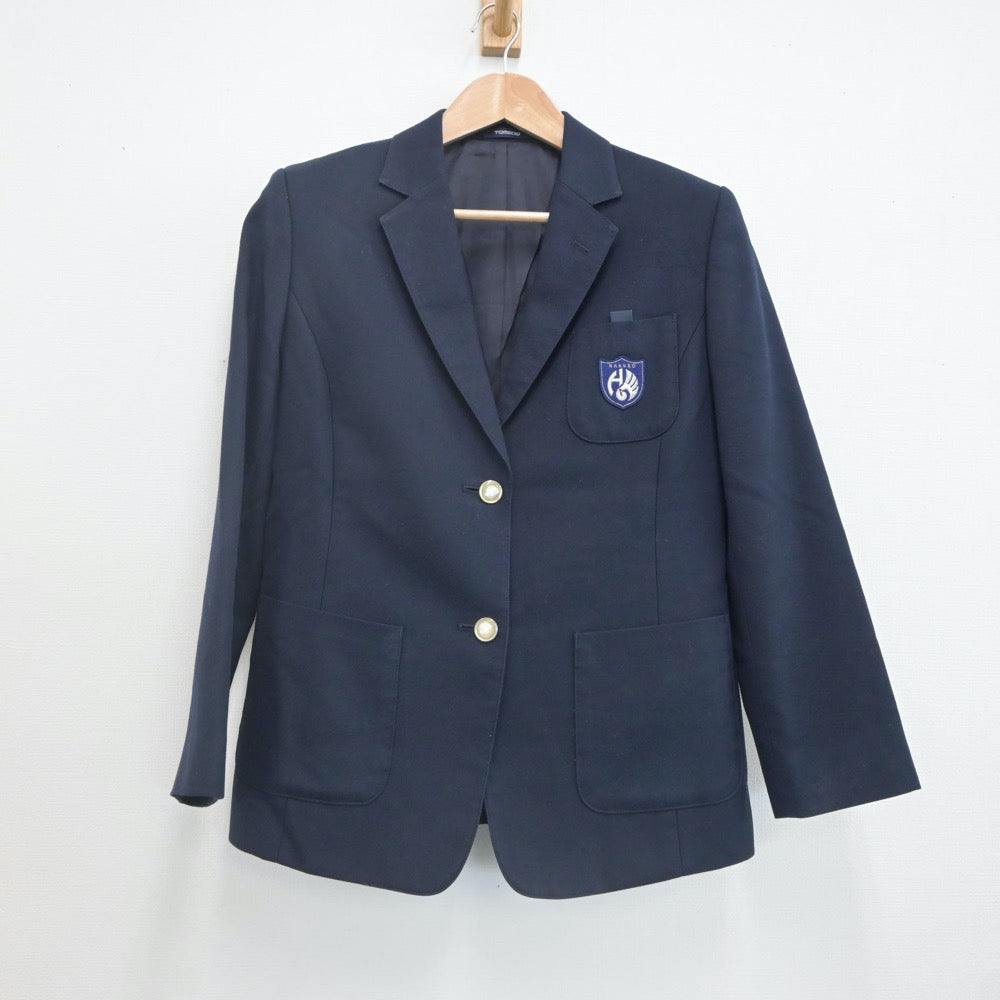 中古制服】兵庫県 白鷺中学校 女子制服 4点（ブレザー・スカート