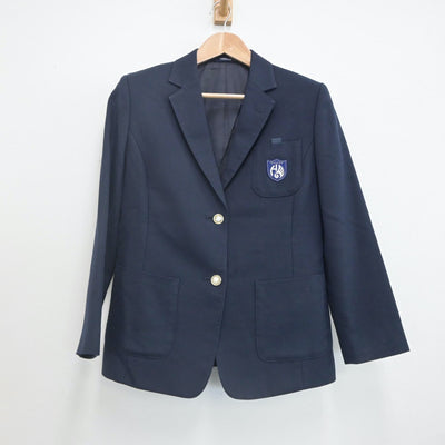 【中古】兵庫県 白鷺中学校 女子制服 4点（ブレザー・スカート）sf021743