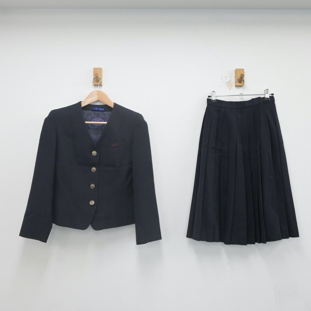 【中古】兵庫県 姫路工業高等学校 女子制服 3点（ブレザー・スカート）sf021745