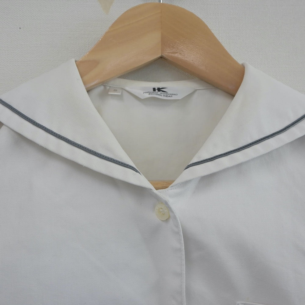 【中古】大阪府 梅花高等学校 女子制服 1点（シャツ）sf021759