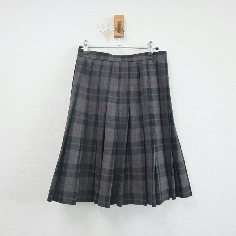 【中古】大阪府 梅花高等学校 女子制服 2点（ニット・スカート）sf021771