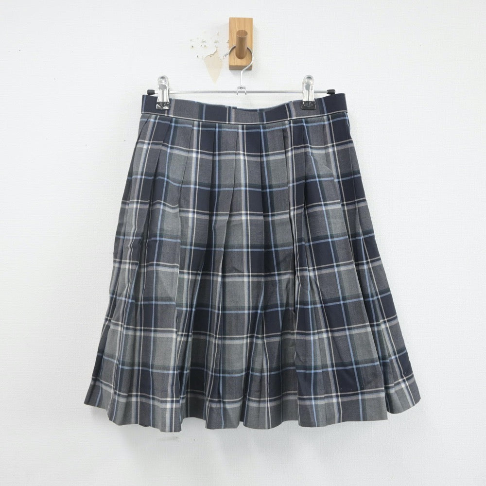 【中古】兵庫県 高砂南高等学校 女子制服 4点（ニットベスト・シャツ・シャツ・スカート）sf021773