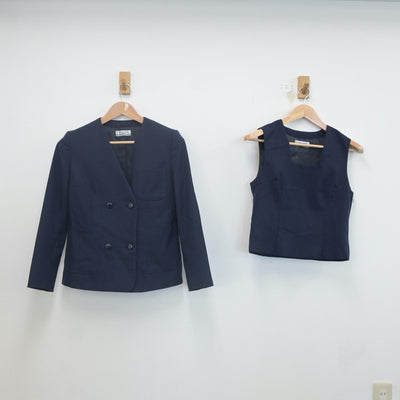 【中古】埼玉県 さいたま市立本太中学校 女子制服 3点（ブレザー・ベスト・スカート）sf021782