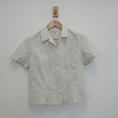 【中古】宮崎県 宮崎西高校 女子制服 2点（シャツ・スカート）sf021787