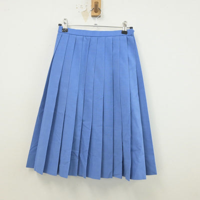 【中古】福岡県 朝倉高等学校 女子制服 2点（セーラー服・スカート）sf021813